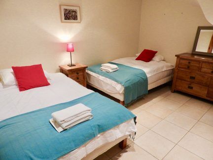 Twin Bedroom, Lower Ground Floor, La Roche