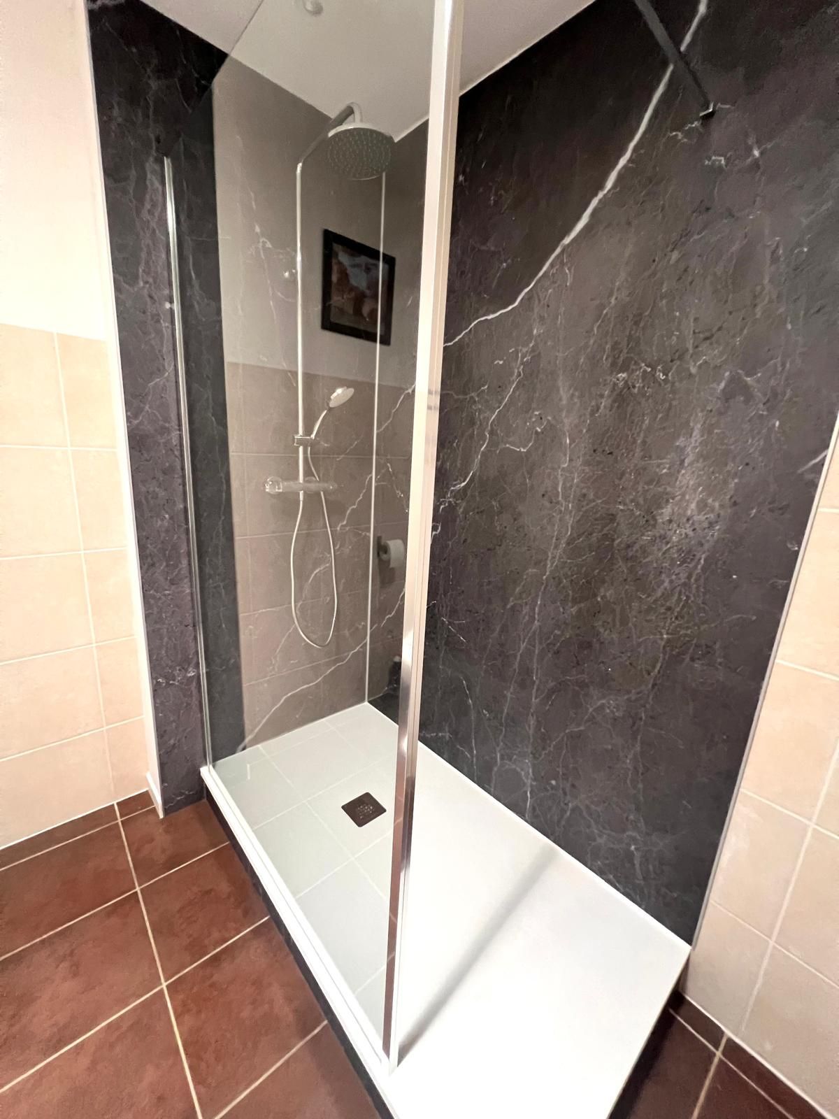 New shower